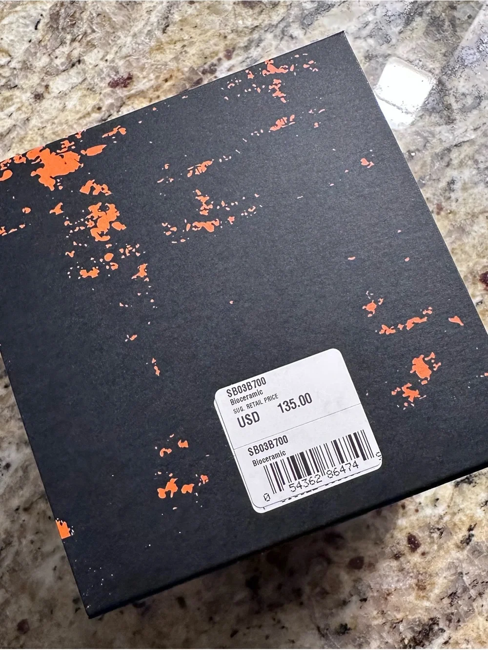 Swatch SB03B700 It’s Spooky Time Limited Edition Bioceramic Watch NIB
